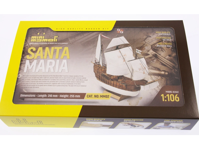 MINI MAMOLI Santa Maria 1:106 kit