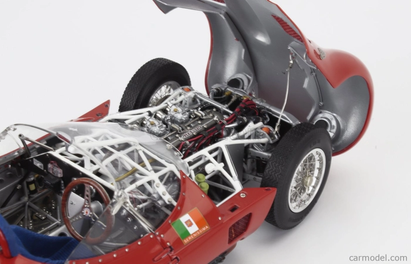 Cmc Maserati Tipo 61 2.9l S4 Spider Birdcage Goodwood Revival 2008 1:18 Red