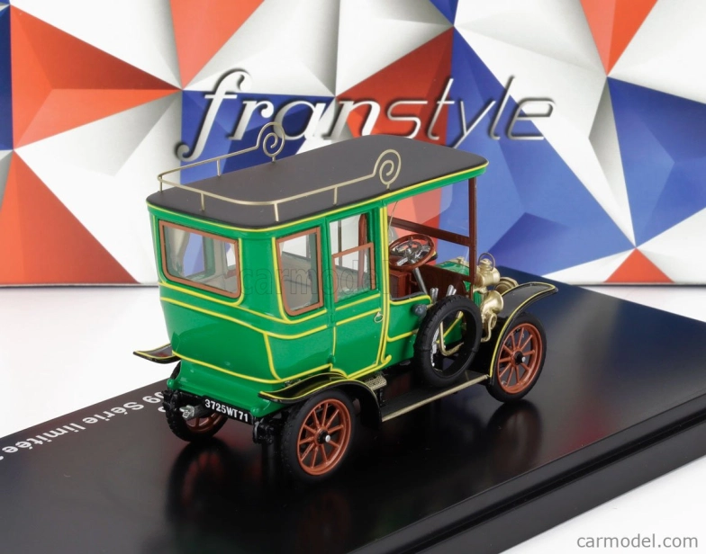 Franstyle Peugeot Lion Vc2 Limousine 1909 1:43 Zelená Černá