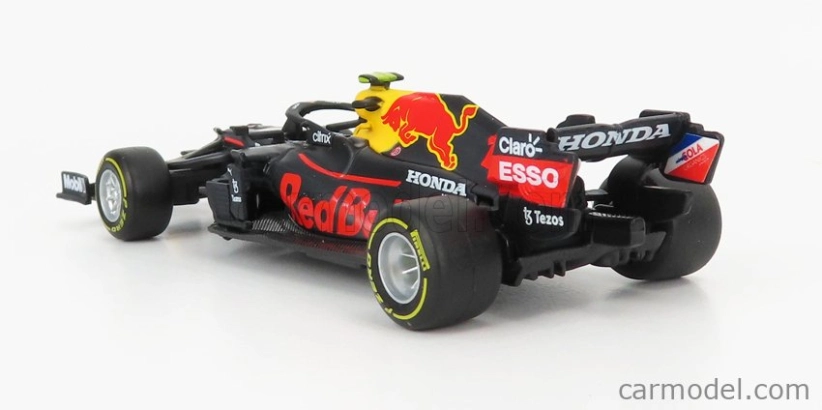 Bburago Red bull F1 Rb16b Honda Ra620h Team Aston Martin N 11 1:43, tmavomodrá
