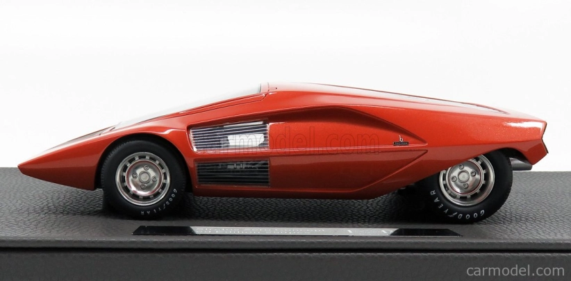Topmarques Lancia Stratos Zero Concept 1970 1:12 Červenohnědá
