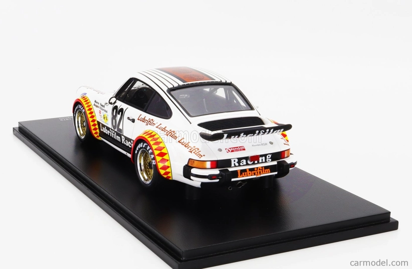 Spark-model Porsche 934 3.0l Turbo Team Lubrifilm Racing N 82 24h Le Mans 1979 H.muller - A.pallavicini - M.vanoli 1:18 Bílá