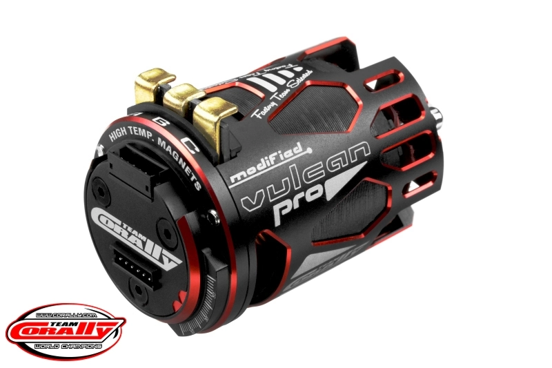 VULCAN PRO Modified - 1/10 Competition motor - 3.5 závitů - 9100 KV