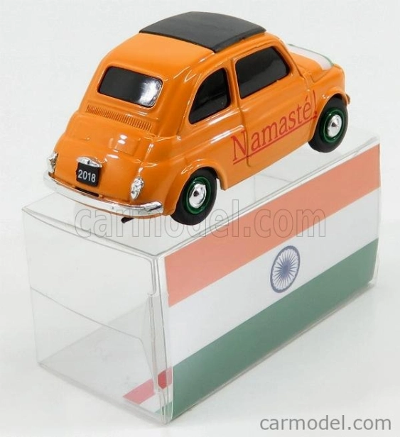 Brumm Fiat 500 Brums India - Namaste' ! 1:43 Žltá