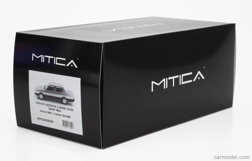 Mitica-r Fiat Argenta 2-serie Vx/sx  120hp 1984 1:18 Silver