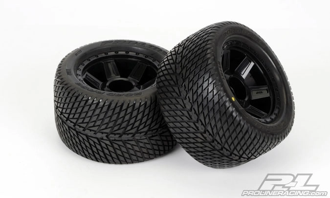Road Rage 3.8" (Traxxas Style Bead) silniční profil gumy, nalepené