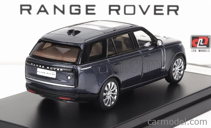 LCD model Land rover Range Rover 2022 1:64 Modrá