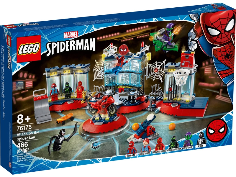LEGO Super Heroes - Útok na pavúčie brlohy
