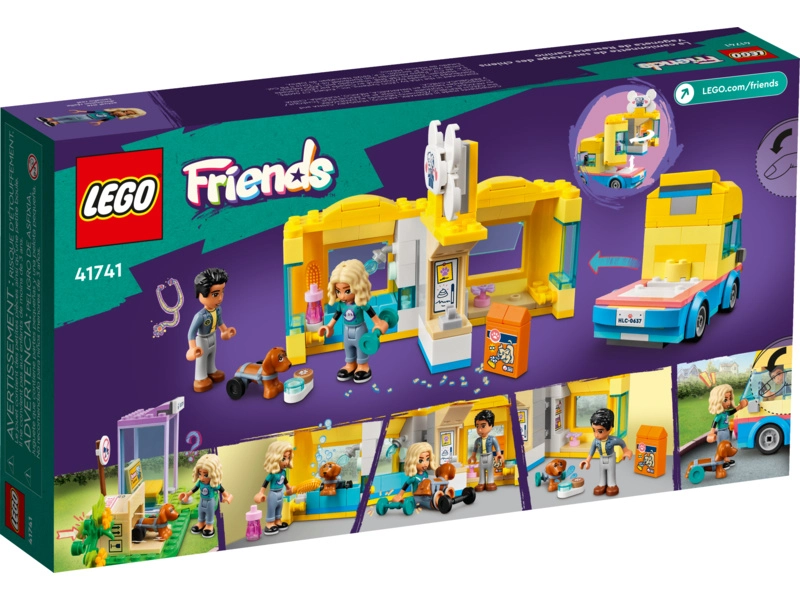 LEGO Friends - Záchranná dodávka pre psov