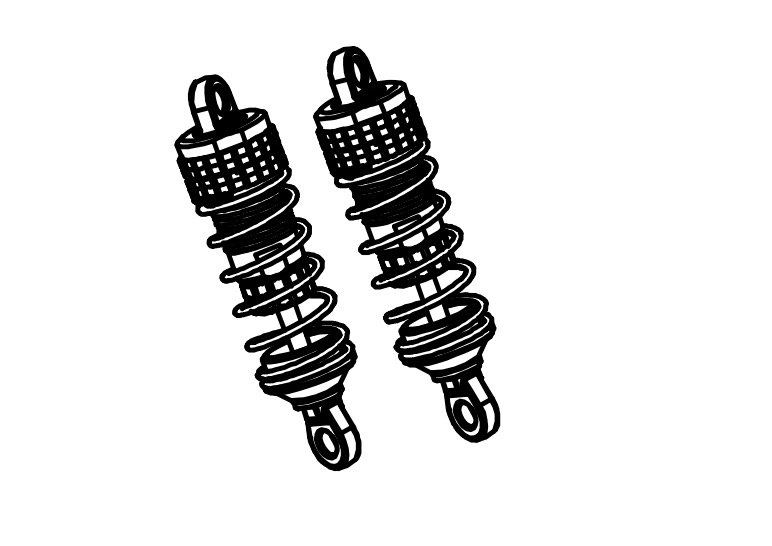 1610126 - Aluminum Shock Absorbers (2)