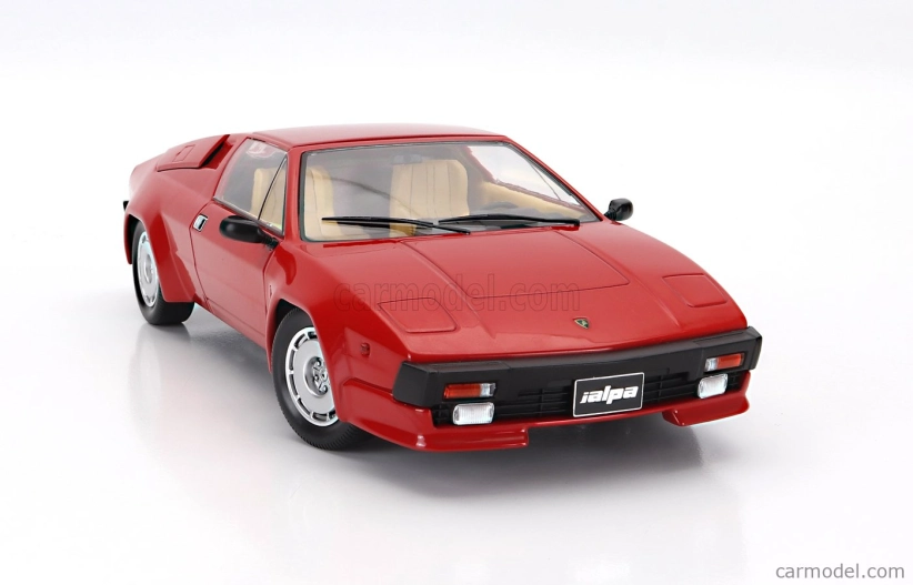 Lamborghini Jalpa 3500 1982 v mierke 1:18 červená