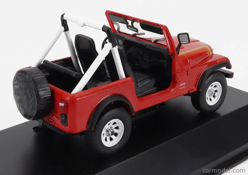 Edicola Jeep Cj-7 Renegado Open 1983 1:43 Red