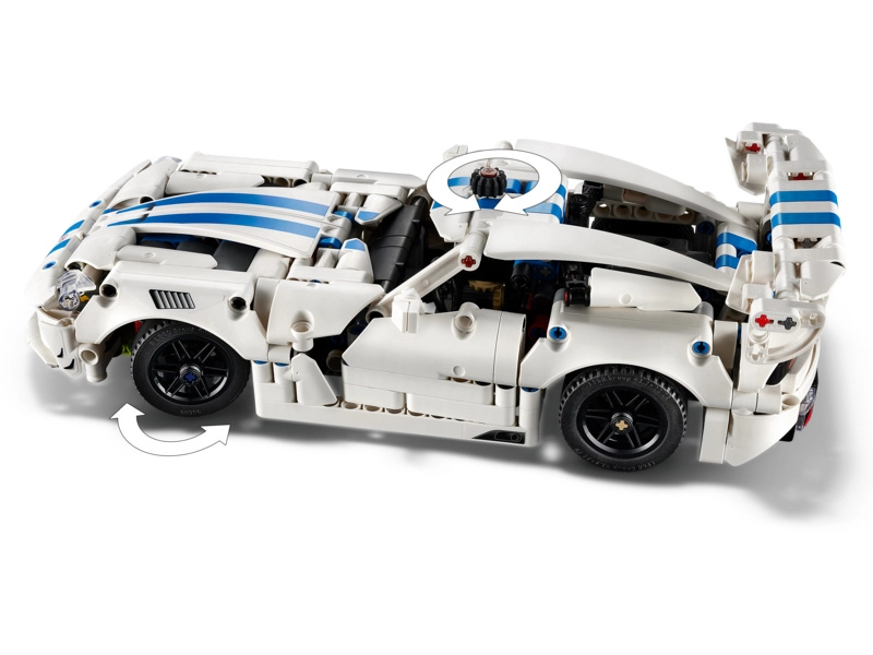 LEGO Technic – Športové auto Dodge Viper GTS-R