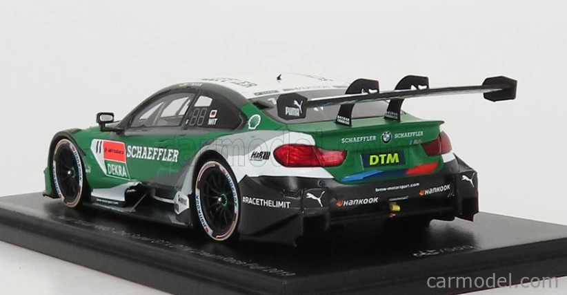 Spark-model BMW radu 4 M4 Schaeffler Team Rmg N 11 Super Gt Dream Race Fuji 2019 M.wittmann 1:43 Zelená Biela