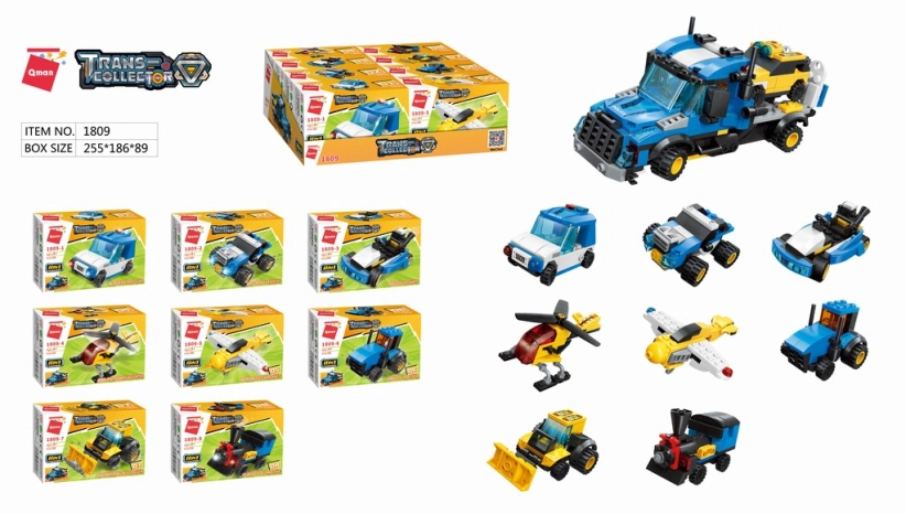 Qman City Tow Truck 1809 8v1 kit