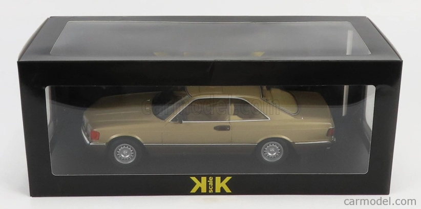 Mercedes benz S-class 500 Sec (c126) Coupe 1987 1:18 Gold Met