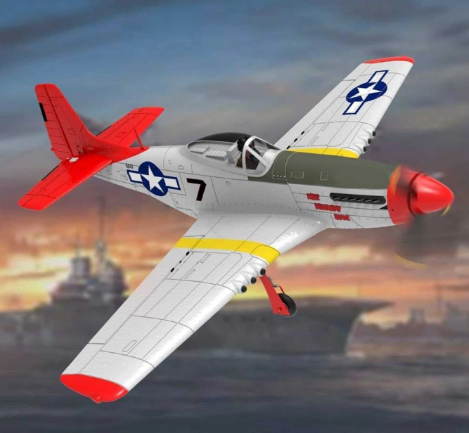 RC lietadlo Volantex Mustang P51D 750mm | RCprofi.sk