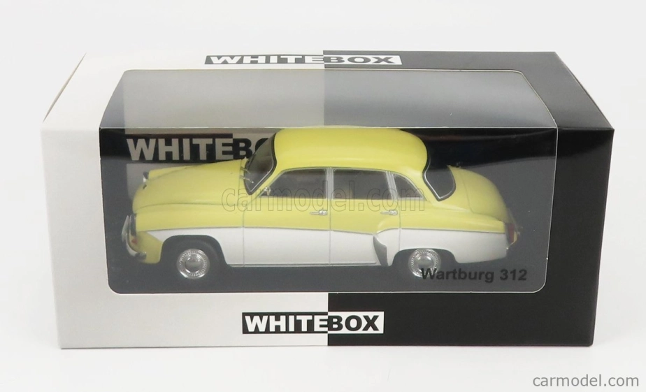 Whitebox Wartburg 312 1965 1:24 Žlutá Bílá