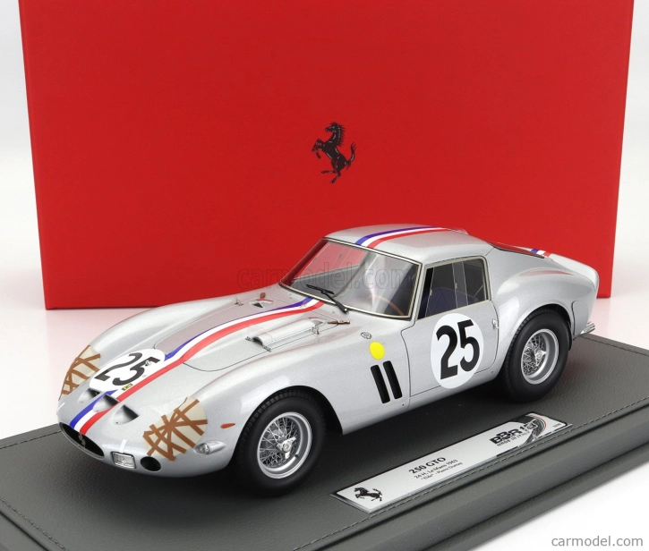 Bbr-models Ferrari 250 Gto 3.0l V12 Coupe Team Ecurie Francorchamps N 25 1:18