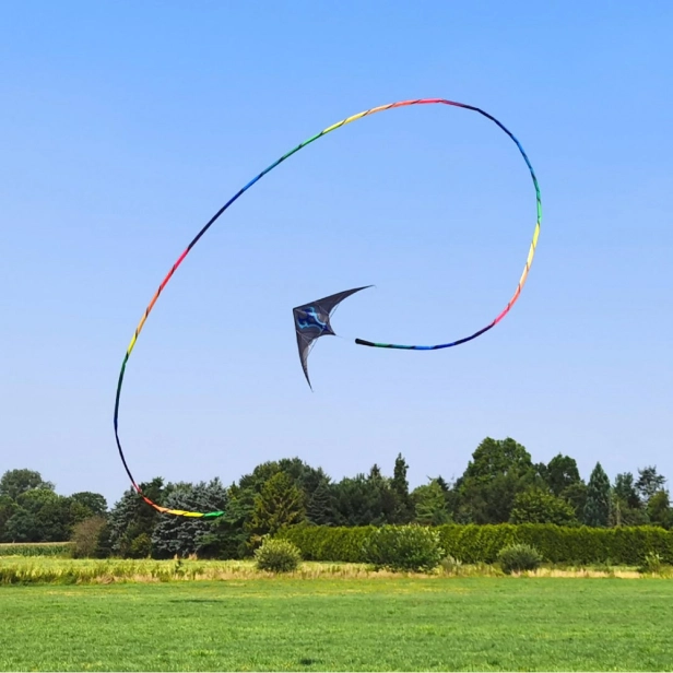Duhový ocas Tube Tail Rainbow Spiral 24 m