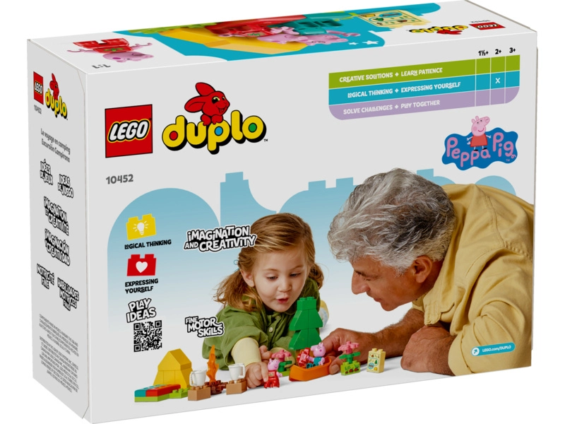 LEGO DUPLO - Prasiatko Peppa - Kempovanie