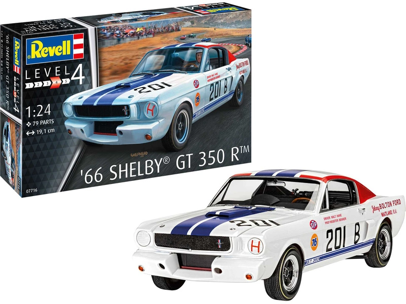 Revell Ford Shelby GT 350 R 1965 (1:24) (súprava)