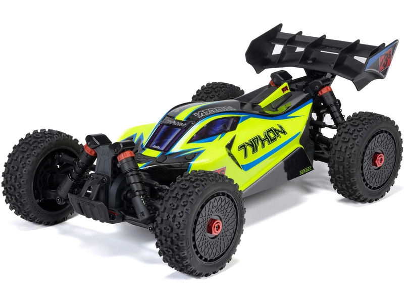 RC auto Arrma 1/8 Typhon 223S BLX 4WD RTR DSC, červená