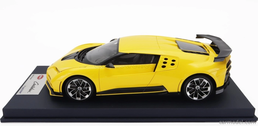 Looksmart Bugatti Centodieci Výrobná verzia 2023 1:18 žltá