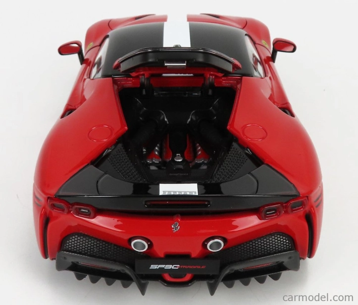 Bburago Signature Ferrari SF90 Stradale Assetto Fiorano 1:18 červená