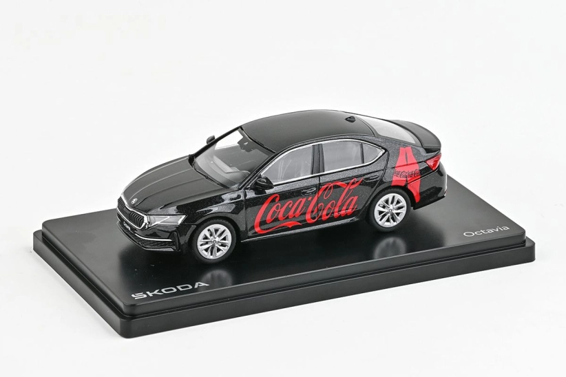 Abrex Škoda Octavia IV FL (2024) 1:43 - Coca-Cola