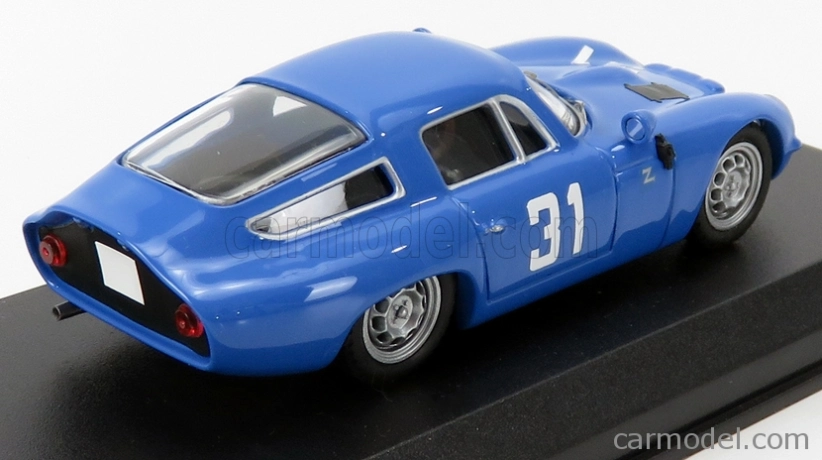 Najlepší model Alfa romeo Tz1 N 31 1000km Monza 1965 Panepinto - Facetti 1:43 Blue
