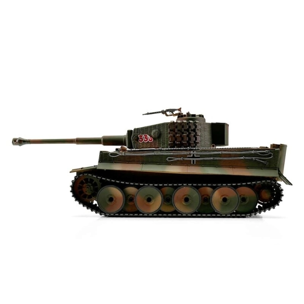 TORRO tank PRO 1/16 RC Tiger I stredná verzia viacfarebná kamufláž – infra IR – dym z hlavne