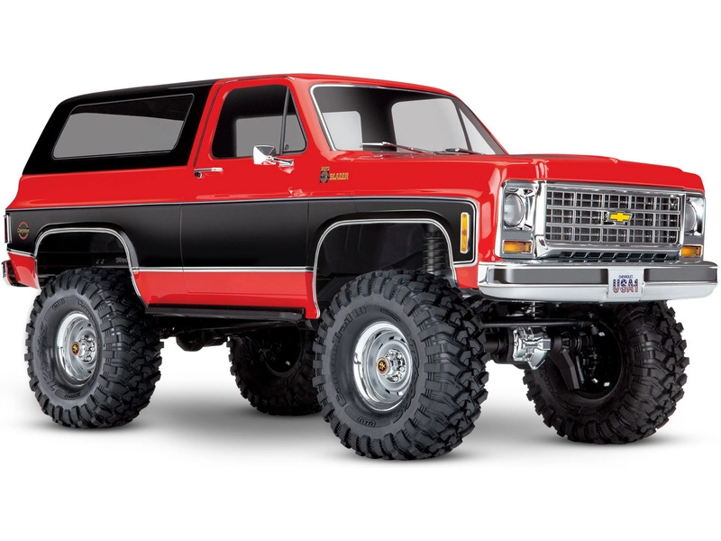 RC auto Traxxas TRX-4 Chevrolet K5 Blazer 1979 1:10 RTR, červená