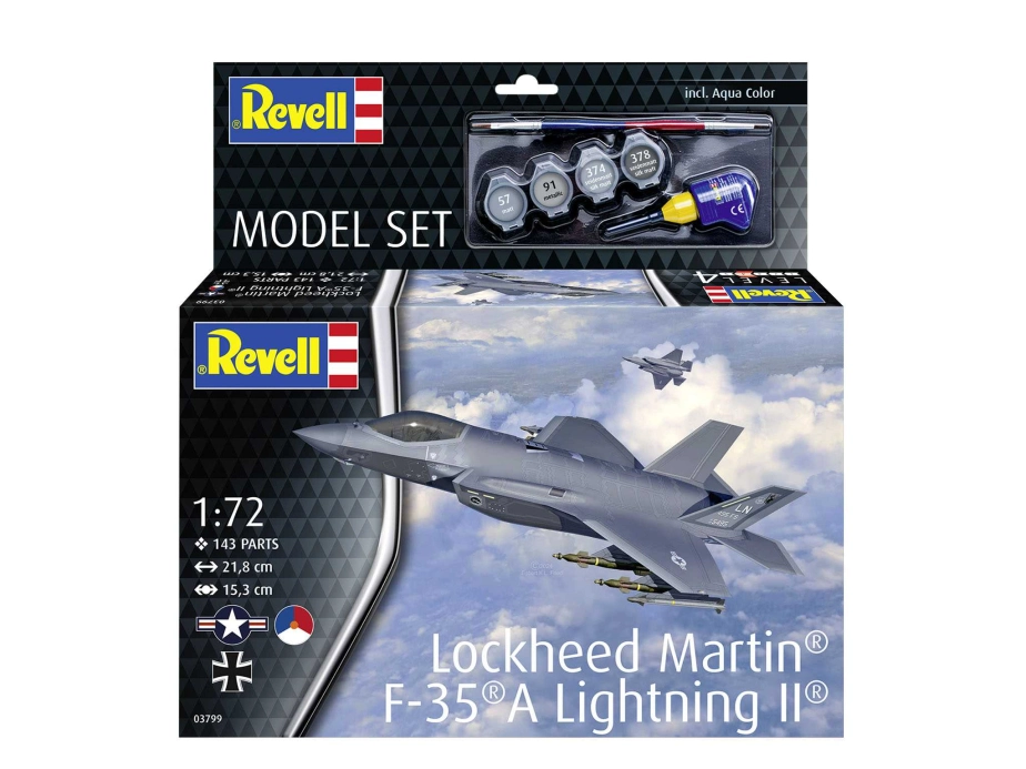 Revell Lockheed Martin F-35A Lightning II (1:72) (súprava)