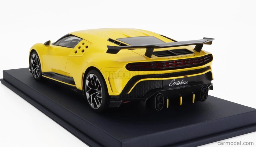 Looksmart Bugatti Centodieci Výrobná verzia 2023 1:18 žltá