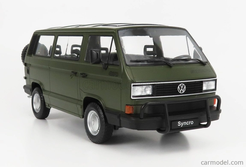 Volkswagen T3 Minibus Syncro 1987 1:18 Matt Olive