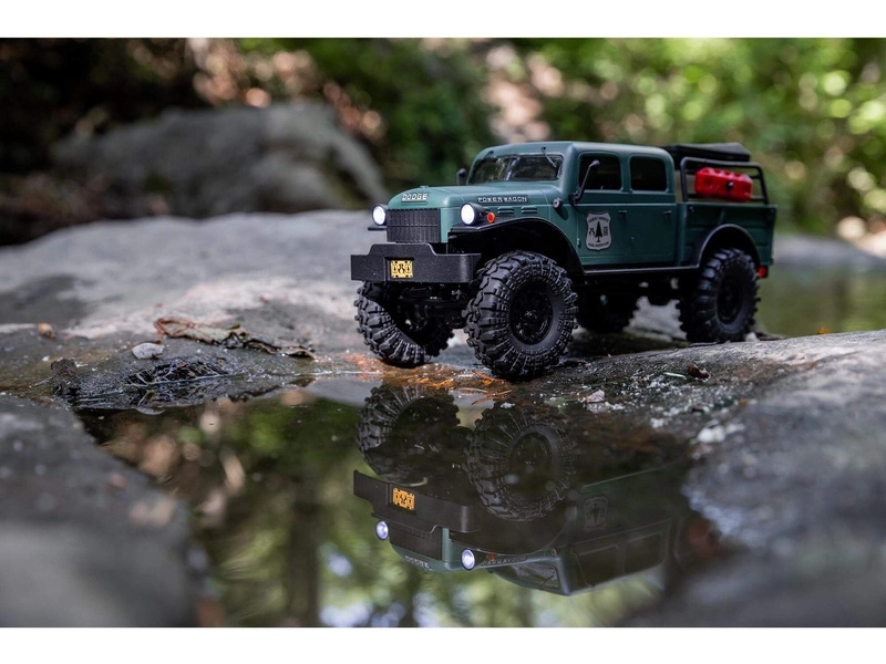 Axial SCX24 Dodge Power Wagon 1940 1:24 4WD oranžová
