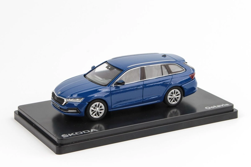 Abrex Škoda Octavia IV Combi (2020) 1:43 – modrá energy
