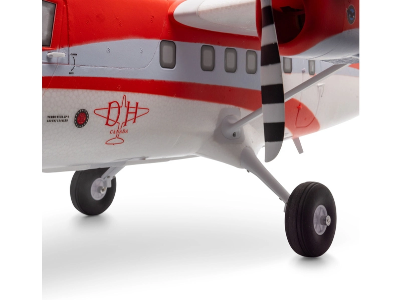 RC lietadlo E-flite DHC-6 Twin Otter 1.4m PNP, plováky