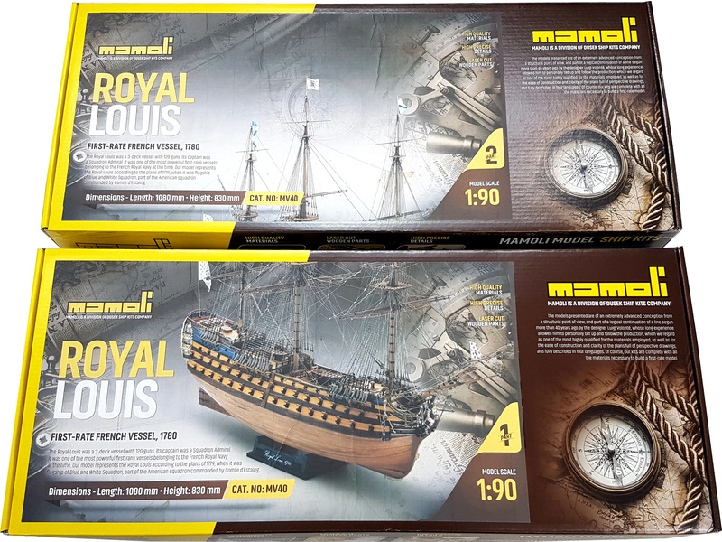 MAMOLI Royal Louis 1780 1:90 kit