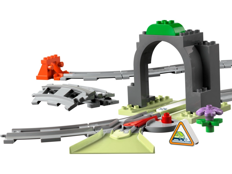 LEGO DUPLO – Železničný tunel a koľajnice – rozširujúca súprava