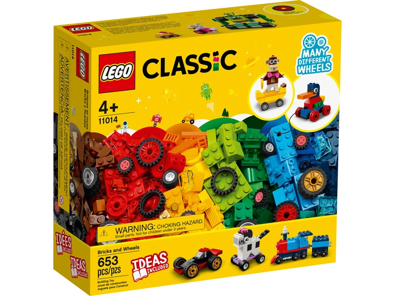 LEGO Classic – Kocky a kolesá