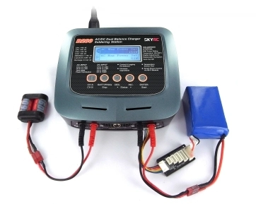 SKY RC D200 nabíjač 200 100W so spájkovačkou 60W