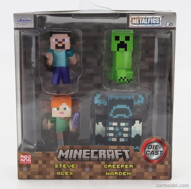 JADA - Set nanofigurines Minecraft 4 cm W12 (253265013) en destockage et reconditionné chez