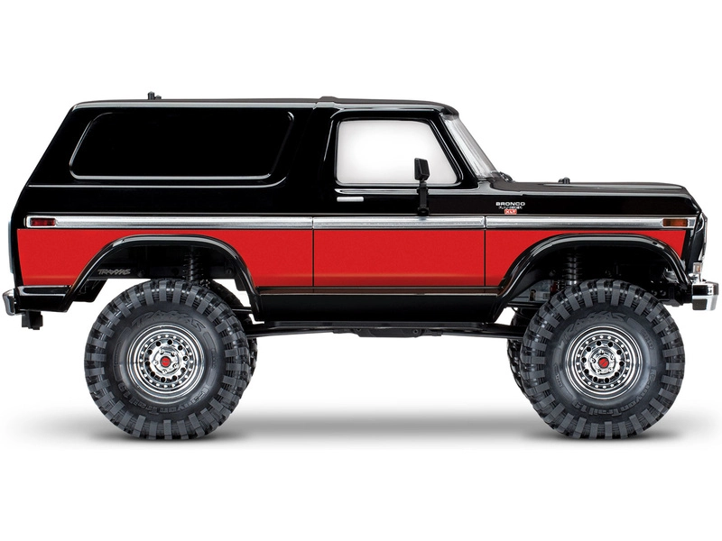 RC auto Traxxas TRX-4 Ford Bronco 1:10 TQi, červená
