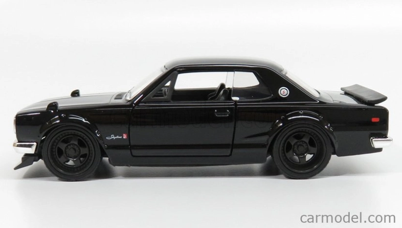 Jada Nissan Brian's Skyline 2000 Gt-r 1973 - Brian O'conner - Fast & Furious Vi (2013) 1:32 Black