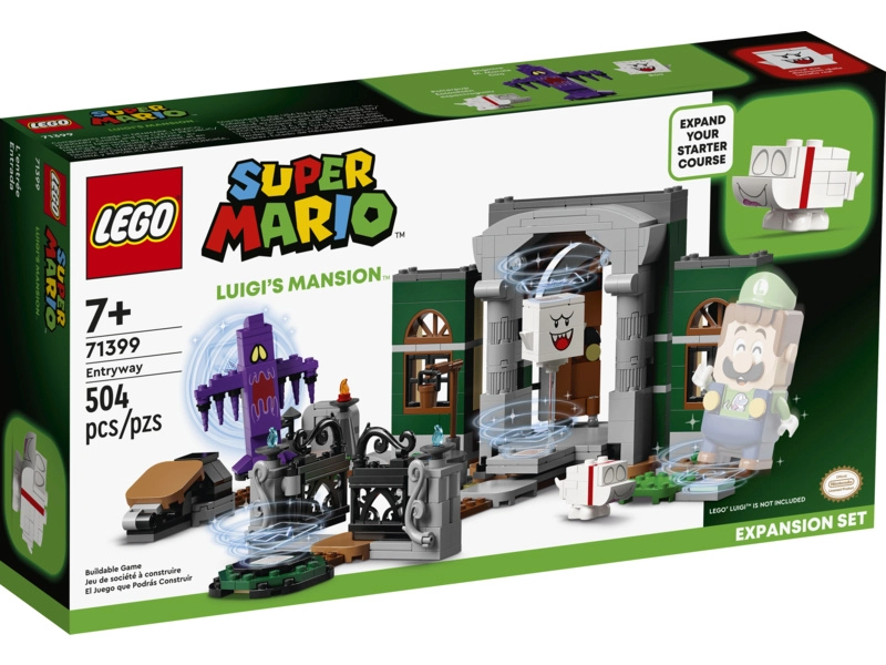 LEGO Super Mario - Luigiho sídlo - vchod - rozširujúca sada