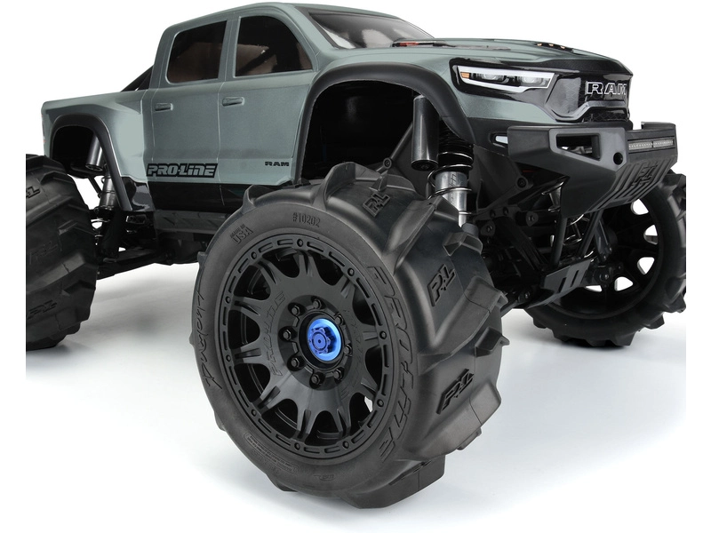 Kolesá Pro-Line 5,7", pneumatiky Dumont Sand/Snow, disk Raid H24 (2)