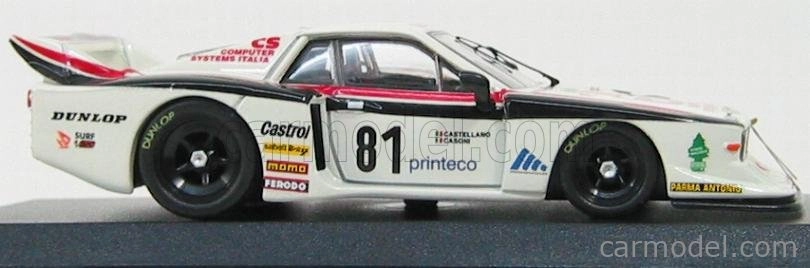 Najlepší model Lancia Beta Coupe Montecarlo N 81 Monza 1982 Casoni - Castellano 1:43 biela čierna