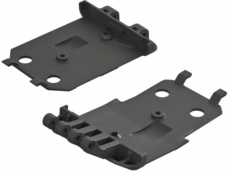 Arrma lyžina šasi predná/zadná (2): 4x4 Senton Mega
